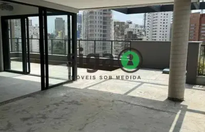 Cobertura duplex para venda no jardins 04 suítes, são paulo - sp