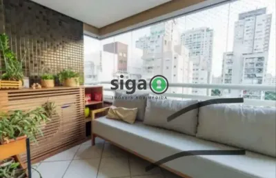 Apartamento na vila olímpia à venda, semi mobiliado, 3 suites, 3 vagas