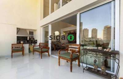 Panamby com 4 suítes, 4 vagas e depósito! linda vista. varanda gourmet. próximo ao porto seguro!