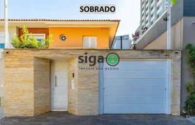 Casa assobradada à venda com 4 quartos, sendo 2 suites, 4 vagas no jardim paulistano, sem mobilia