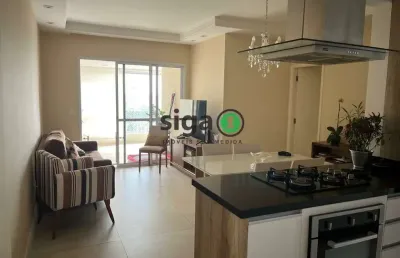 Apartamento á venda no portal do morumbi - 87m² - varanda gourmet, ar condicionado!