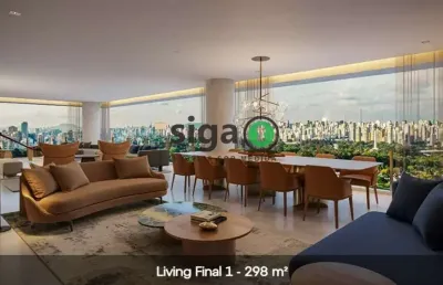 Apartamento para venda no ibirapuera 3 suítes, são paulo - sp