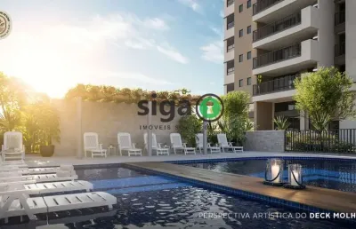Apartamento á venda na rua nelson gama de oliveira, entre em 12/25, unidades com varanda gourmet!!!