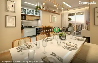 Apartamento 57m² á venda no morumbi, 2 quartos, 1 vaga por 448 mil