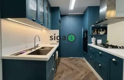 Apartamento com 122m², 3 suites, 3 vagas, para  venda, semi mobiliado