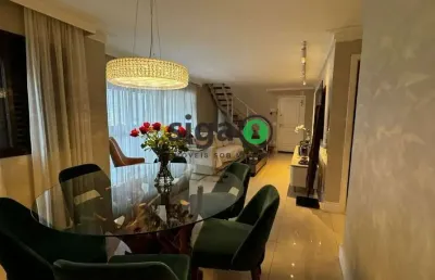 Cobertura a venda no portal do morumbi 3 suítes, 2 vagas, 194m²