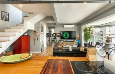Cobertura duplex de alto padrão: 2 suítes, cobertura gourmet e 3 vagas! próx. berrini e cidade jar