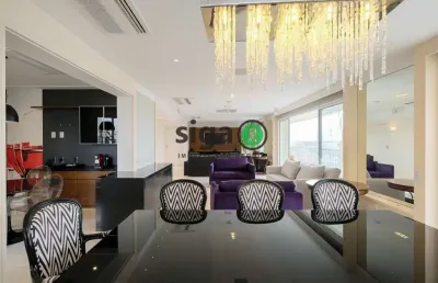 Itaim bibi: luxo! 294/m², 03 suítes, 05 vagas , locação mobiliado.