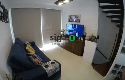Apartamento cobertura tríplex 2 quartos, 2 vaga de garagem, 104m²  á venda av giovanni gronchi