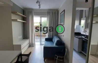 Próximo do shopping:  apto 2 dorms, novo, mobiliado, vaga e depósito.