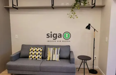 Locação de apartamento studio (mobiliado) no brooklin ao lado do metrô