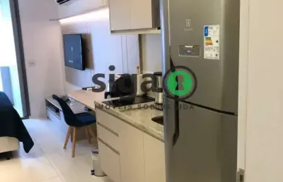 Apartamento studio mobiliado para venda no jardins, são paulo - sp