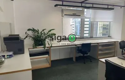 Conjunto comercial mobiliado,  edifício bandeirantes -  berrini