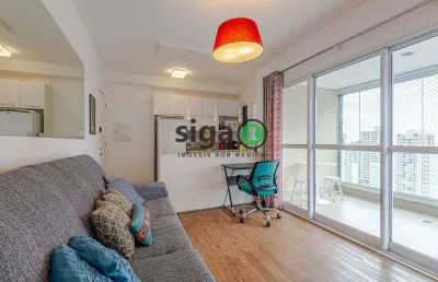 Studio de 45m² com suíte | mobiliado e pronto para morar | 300m do metrô ana rosa!
