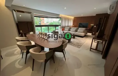 Apartamento com 3 suíte(s),e 3 vaga(s) de garagem, para venda - vila nova conceição - mobiliado.