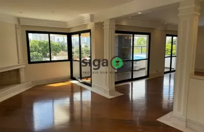 Penthouse exclusiva no brooklin |locação e venda| 216m² , 4 quartos e 3 vagas!!