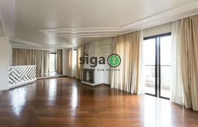 Apartamento a venda ou locação em moema com  4 quartos