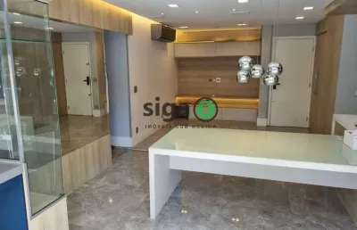 Apartamento para locação 110m² localizado no brooklin/sp