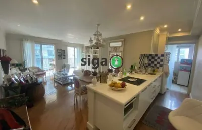Apartamento na vila nova conceição - 76m² , 1 quarto e 2 vagas á venda!