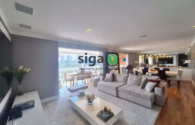 Apartamento à venda de 171m2 com 3 suites e 3 vagas de garagem na vila andrade.
