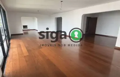 Apartamento para locação - 330m² , 4 quartos, 3 vagas em santo amaro