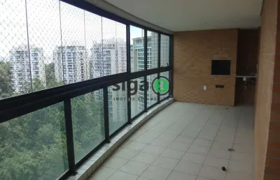 Apartamento a venda com 4 suítes, 4 vagas, panamby, varanda goumert, villaggio panamby