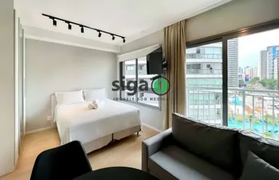 Apartamento com 1 quarto para alugar na Avenida Santo Amaro, 1342, Vila Nova Conceição, São Paulo