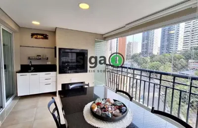 Apartamento à venda de 140m2, 3 suítes e 3 vagas na vila andrade