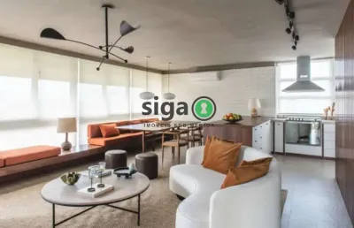 Apartamento mobiliado com vista incrível no itaim bibi - 4 quartos, 163m², alto padrão!!!