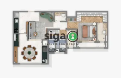 Apartamento com 2 quartos à venda na Rua Coronel Diogo, 873, Jardim da Glória, São Paulo