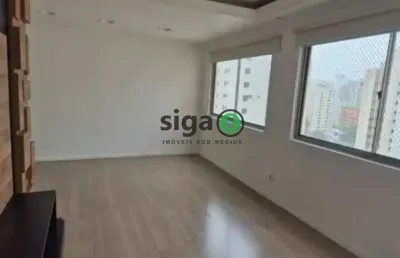 Apto para venda em moema, com 120m², 3 quartos sendo 1 suite, sem mobilia, 1 vaga