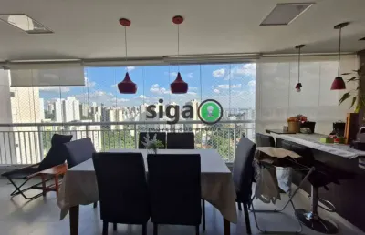 Apartamento de 141 metros 3 suítes 2 vagas a venda no condomínio  paulistano