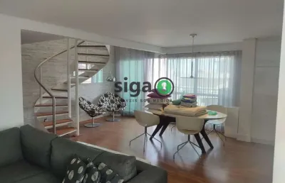 Apartamento duplex com 1 dormitorio para venda e locação na rua diogo jacome