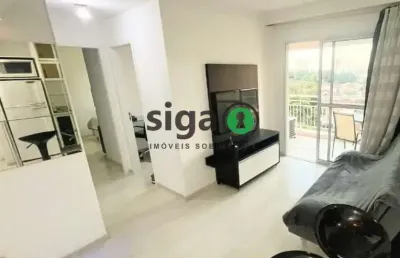 Apartamento de 50m2, à venda com 2 quartos e 1 vaga em santo amaro