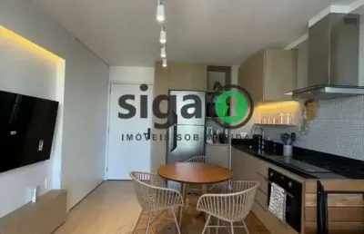 Apto para locação mobiliado com 42m², 1 suite, 1 vaga na vila madalena