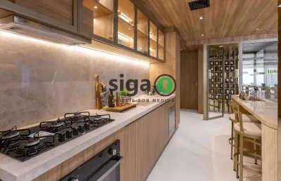 Apartamento à venda no brooklin ? 138m², 3 quartos, 2 vagas , quadra de tênis!