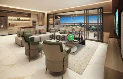 Apartamento de 180m² com 3 vagas no brooklin com lazer de clube e a 200 metros do metrô
