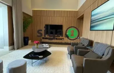 Apto para  locação no panamby, com 164m², 3 suites, 3 vagas mobiliado