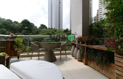 Apartamento para alugar mobiliado de 110 metros, 1  suíte e home office no panamby