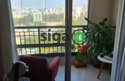 Apartamento 2 quartos com 1 suíte,  1 vaga de garagem, 64m², á venda morumbi