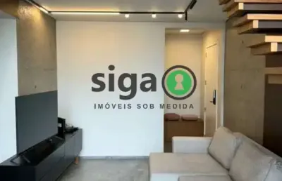 Apartamento impecável, totalmente mobiliado e equipado - vila olímpia