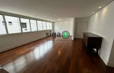 Apto para locação com 190m², com 3 quartos, sendo 1 suite, 2 vagas, sem  mobilia