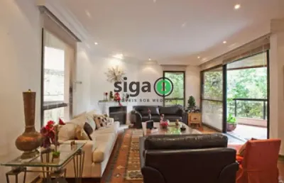 Apartamento a venda 246 m² 5 dormitórios 3 suítes 4 vagas 1 depósito no real parque - sp