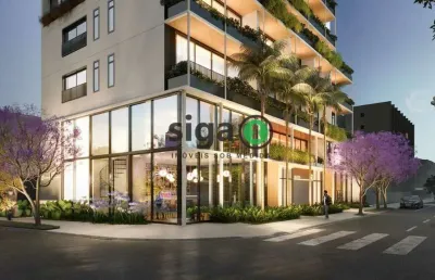 Apartamento à venda no itaim com 1 quarto, 40m², 1 vaga