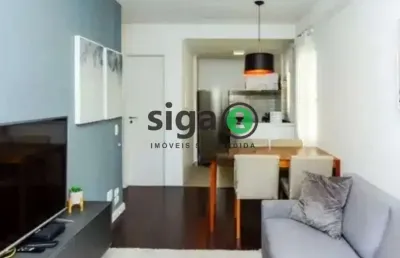 Apto duplex para locação mobiliado, no itaim bibi, com 44m, 1 suite , lavabo e 1 vaga