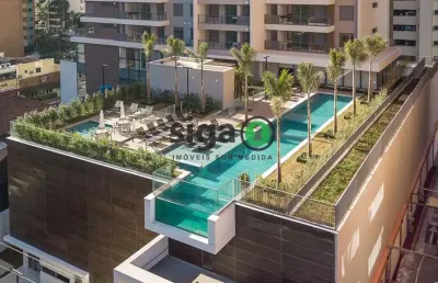 Apto em moema para locação e venda com 2 dorms sendo 1 suite, 1 vaga mobiliado