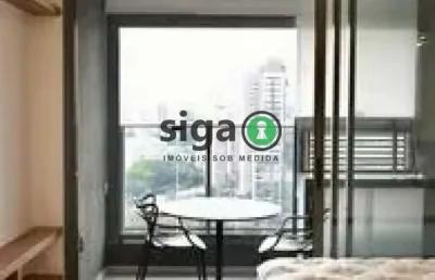 Studio com 26m², mobiliado, na vila clementino, para locação