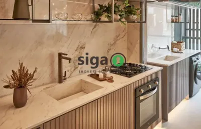Apartamento 88?m² com 3 dormitórios e 2 vagas no campo belo ? lazer completo