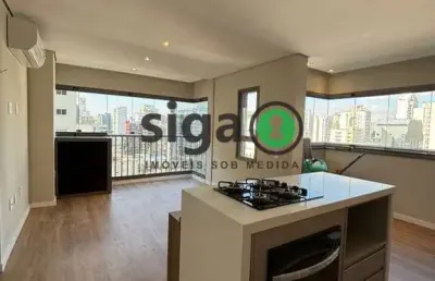 Apartamento para locação mobiliado em moema - 61m², 2 quartos 1 vaga!