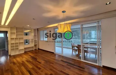 Apartamento para locação com 3 suites, 2 vagas, 138m2, na vila andrade.